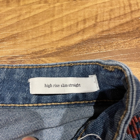 Sam Edelman High Rise Slim Straight Jean - Picture 8 of 14